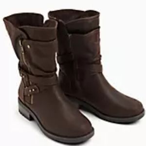 STRAPPY MOTO BOOTIE (WW) by Torrid